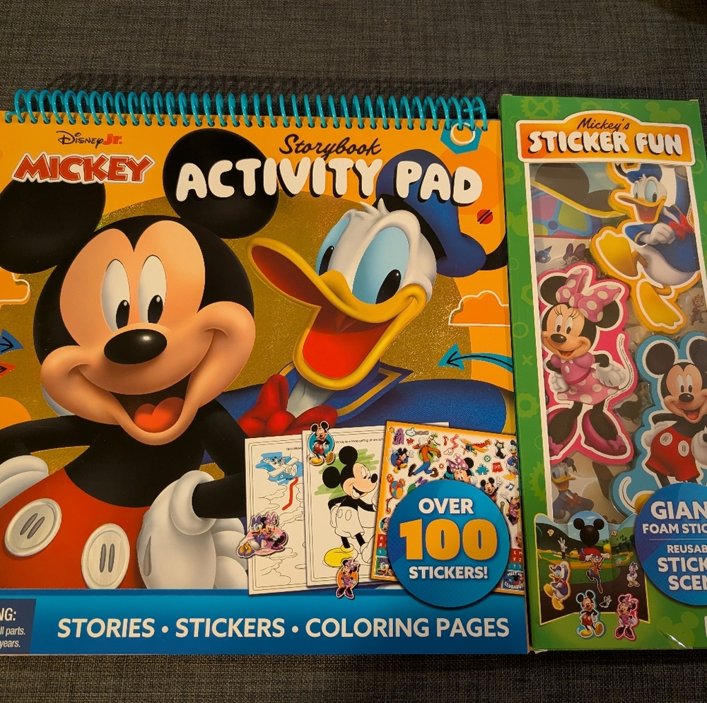 Disney Mickey Mouse Activity Pad!